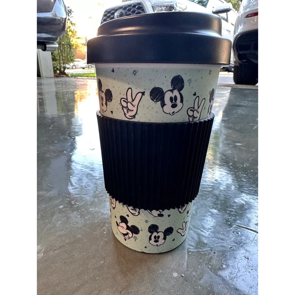 Disney Mickey Mouse Bamboo Tumbler Travel Cup